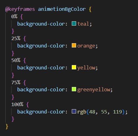 keyframes